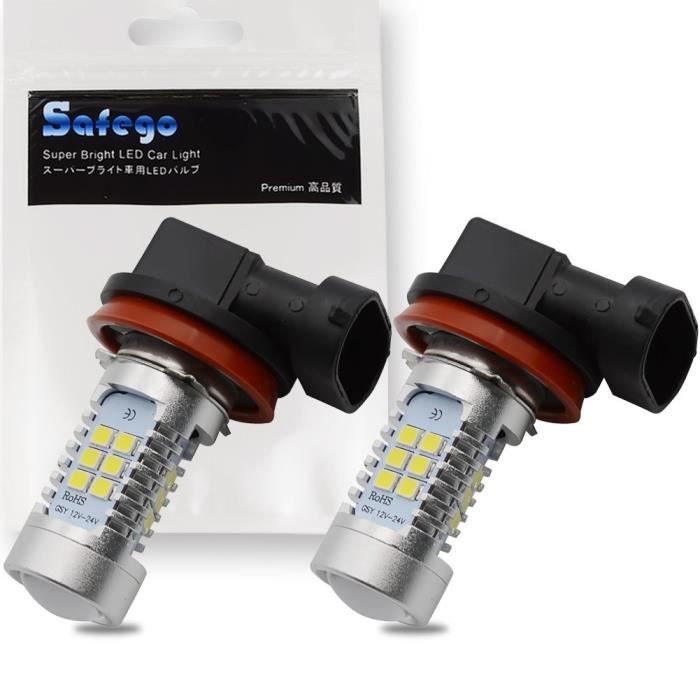Mercedes Classe C W204 Bright XENON 6000K blanc SMD DEL Ampoules Anti-brouillard