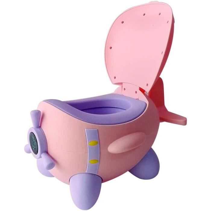 Pot Bebe Enfant Toilette Baby Avec Couvercle Ergonomique Pot Dapprentissage Pour Garcons Et Filles Rose Cdiscount Puericulture Eveil Bebe
