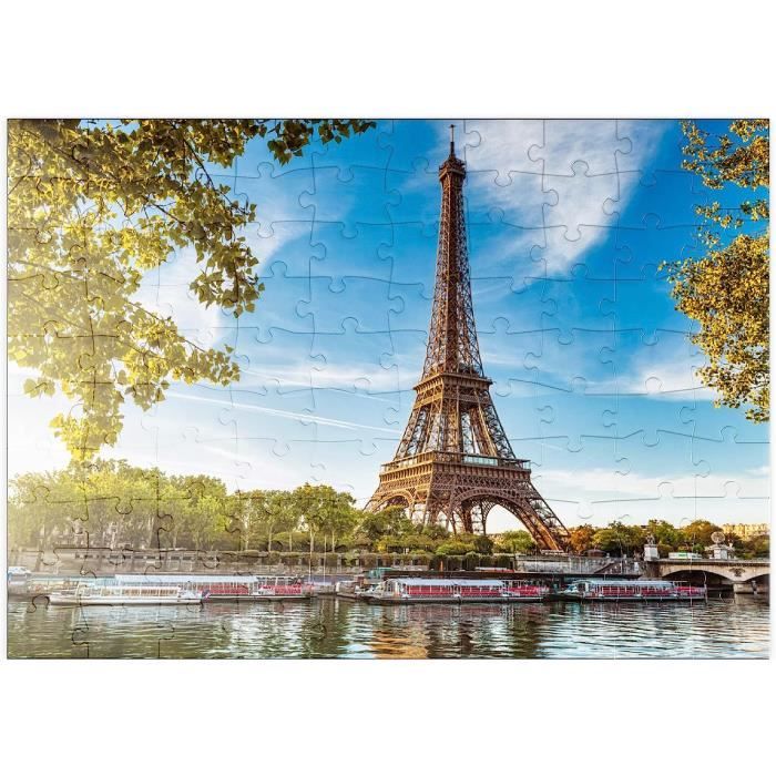 MyPuzzle Europe Travel, Collage, Poster Vintage - Premium 1000 Pièces Puzzle - Collection spéciale MyPuzzle de Anderson Design Group