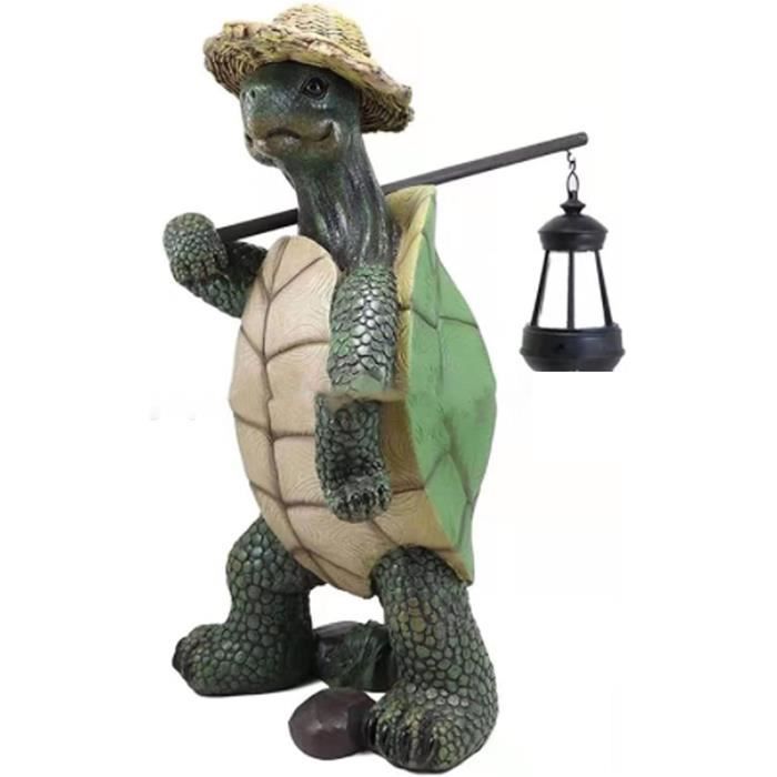Figurines De Tortues En Résine - Statue De Tortue De Mer - Petite Tortue - Décoration De Jardin En Résine - Statue De Jardin - Paysage - Ornement Pour Pot De Fleurs, Salon