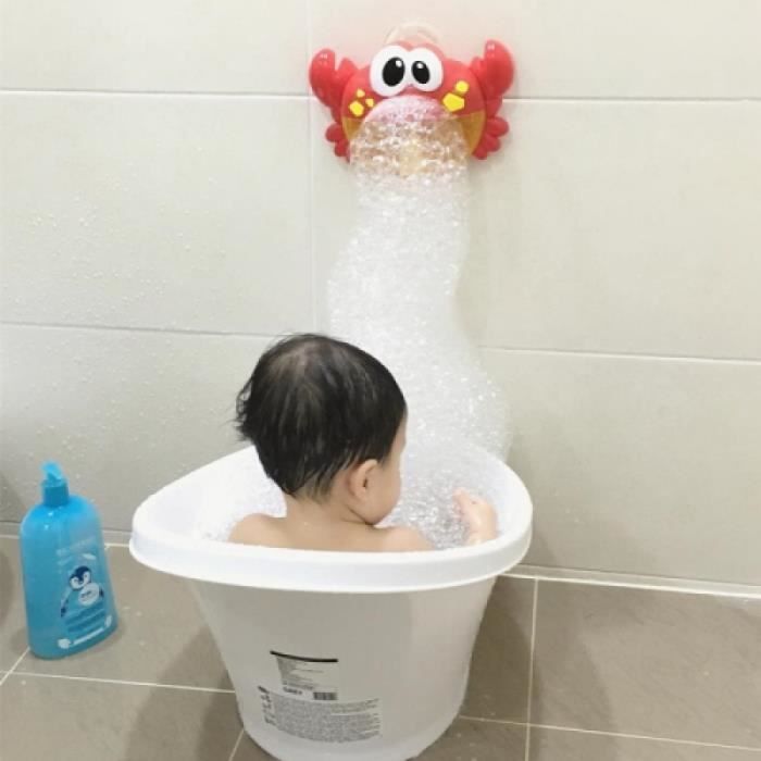 Pack Materiel Eveil Jouet De Bain Bebe Crabe A Bulles Avec 12 Chansons Cdiscount Puericulture Eveil Bebe