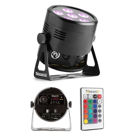 Beamz Bbp66 Projecteur Uplight Par 6x Led Rgbw Achat Vente