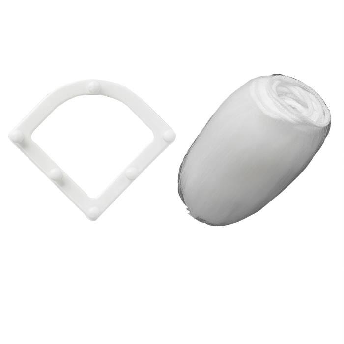 Passoire D'angle Pour évier - Filtre à Déchets Amovible 15x10,5 Cm, ABS, Anti-odeur Et Anti-bouchage