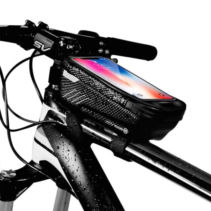 Sac étanche Pour Cadre Avant De Vélo, Support De Téléphone Pour écran