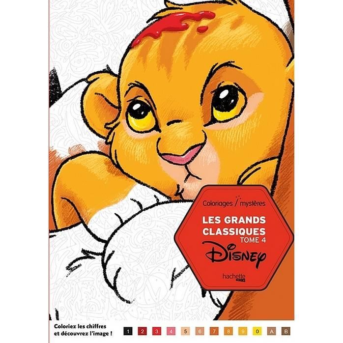 LES GRANDS CLASSIQUES DISNEY. 60 COLORIAGES, Disney pas cher