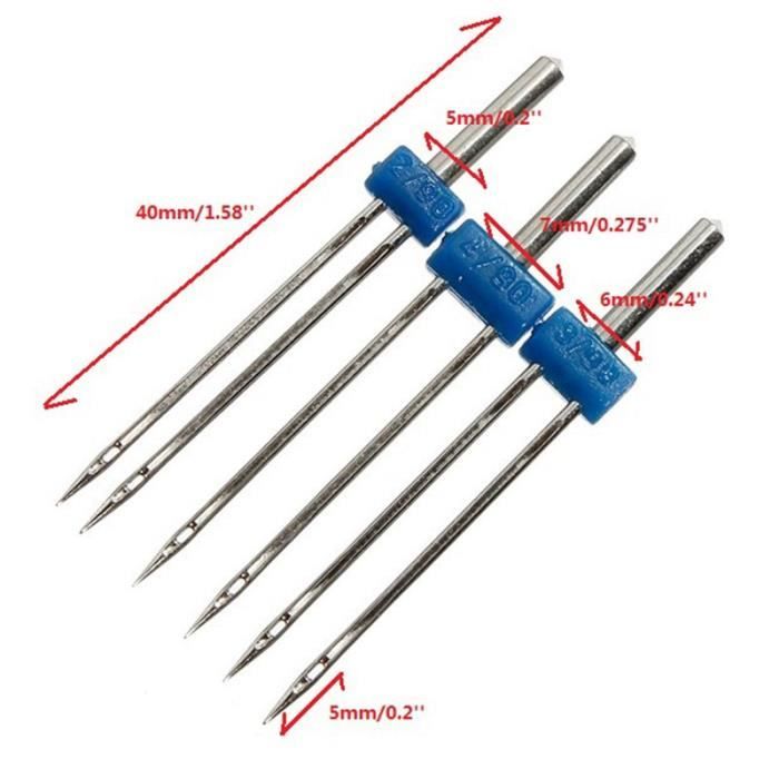 Lot De 30 Aiguilles à Coudre Industrielles Organ – Taille 90/14, Pour Surjeteuse