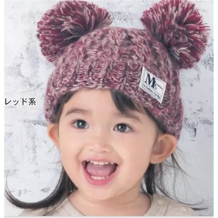 Baronhong Enfant Bonnet Tricote Personnages De Dessin Anime Mignon Rouge Achat Vente Bonnet Cagoule 2009799981819 Soldes Cdiscount
