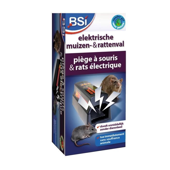 BSI - Pièges A Souris Et A Rats Electrique - Sans Cruauté Pour lAnimal - Très Efficace