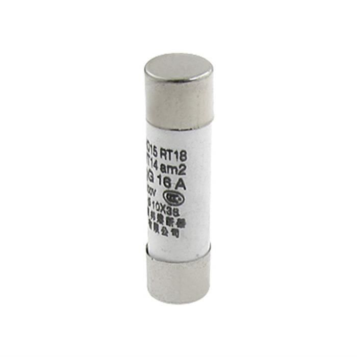 Sourcing Map 380V 25A 10 X 38mm Céramique Tube Cylinique Fusible Liens (Sac De 5)79