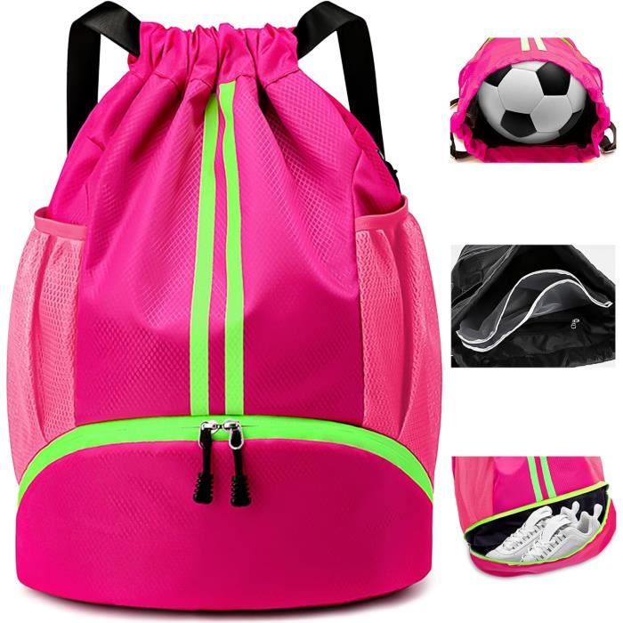 Acheter Sac à dos de poche avec sangle à cordon de serrage, 1 pièce, grande capacité, sac de sport, Football, basket-ball, conception de fermeture à cordon Acheter Sac à dos de poche avec sangle à cordon de serrage, 1 pièce, grande capacité, sac de sport, Football, basket-ball, conception de fermeture à cordon