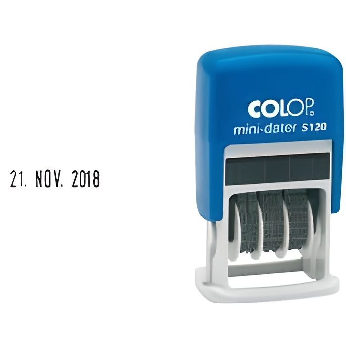 COLOP Mini dateur S120 mois en lettres FR …