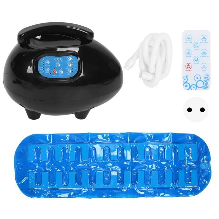 Tapis De Bain à Bulles Massant 9 Vitesses – Antidérapant Avec Oreiller & Télécommande – Spa Maison