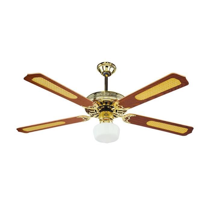 Dcg Vecrd43tl Ventilateur De Plafond Avec Lumiere Telecommande 4 Pales 65w Achat Vente Ventilateur De Plafond Cdiscount