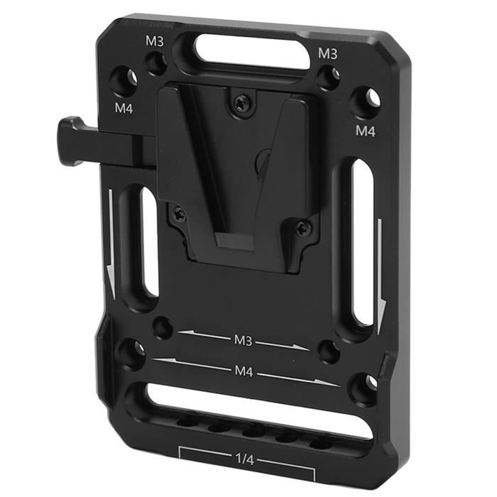 SMALLRIG Plaque De Batterie V-Mount 4505 Compacte Pliable En Forme De L - Montage Rapide Sans Outil