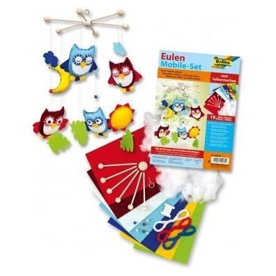 Folia Kit Mobile A Faire Soi Meme Hiboux Achat Vente Feutrine Kit Feutrer Folia Kit Mobile Hiboux Cdiscount