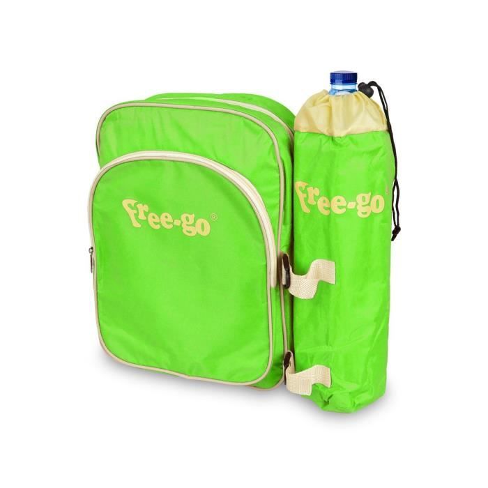 2502T Sac dos isotherme Free go avec support pour bouteille et