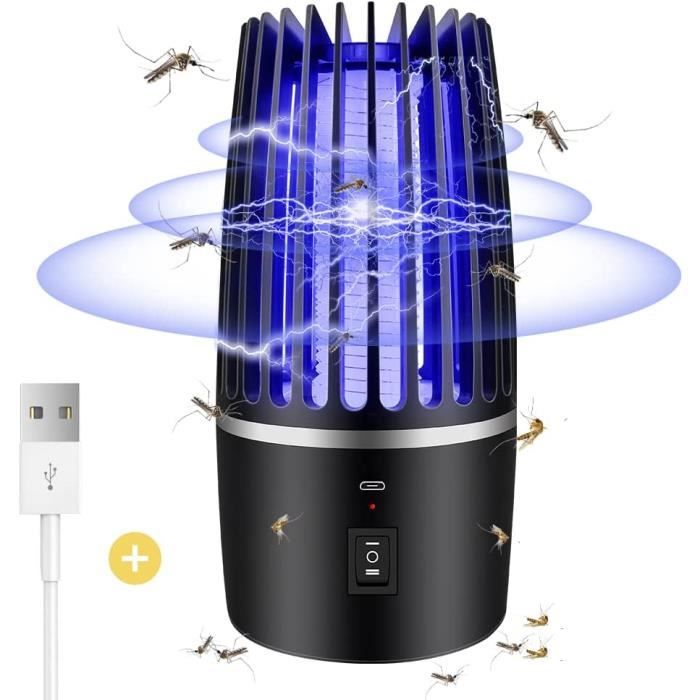 Lampe Anti Moustique 2800V JUFU JUFU Mouche Insectes Électrique UV 18W pour  Intérieur Extérieur - Cdiscount Jardin