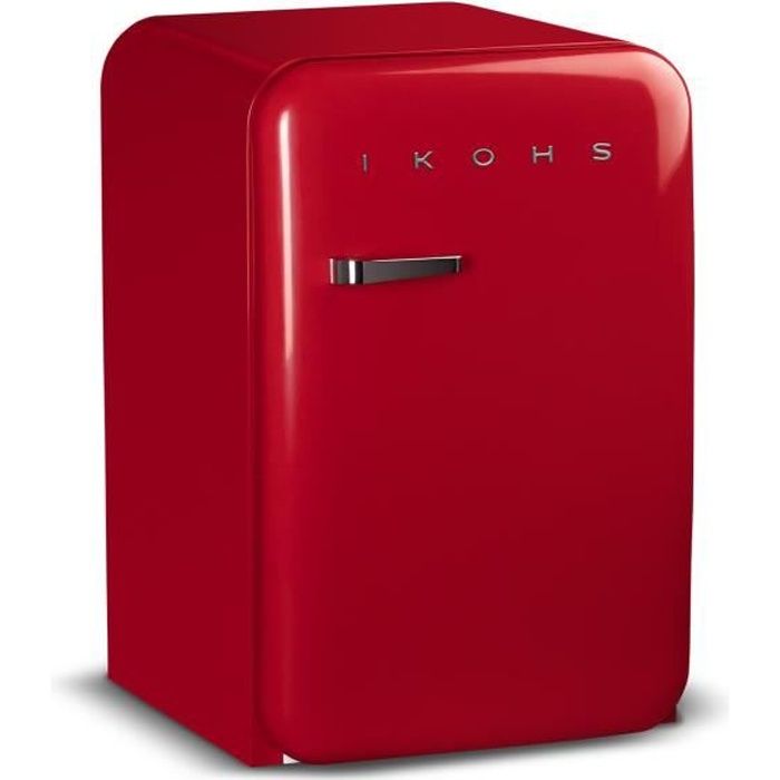 Frigo Rouge 83.5Cm IKOHS Vintage réfrigérateur 92L congélateur 15L Retro  Garantie 2 ans A+ - Achat / Vente réfrigérateur classique Frigo Rouge  83.5Cm IKOHS Vintage réfrigérateur 92L congélateur 15L Retro Garantie 2 ans  A+ - Cdiscount