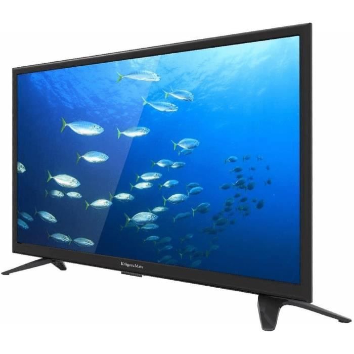 Téléviseur Smart TV HD Ready 32 pouces Krüger Matz KM0232 S6 avec WiFi et Triple tuner DVB T2 S C