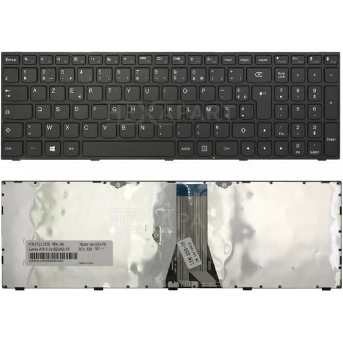 Clavier – LENOVO – G70-35 G70-70 G70-80 – AZERTY – Filaire – Neuf