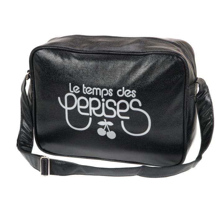 Sac Sacoche Besace Bronze Le Temps Des Cerises Marron Cdiscount Bagagerie Maroquinerie