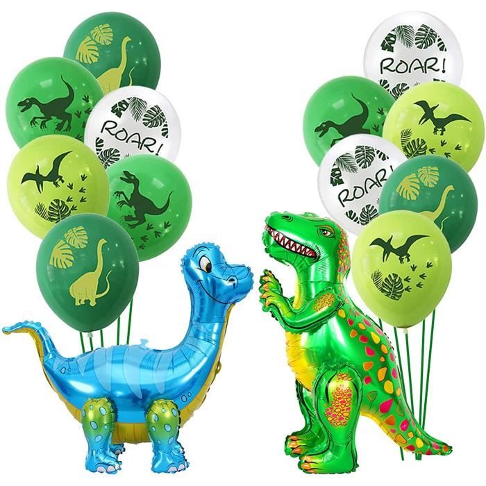 Kit Decoration Anniversaire Dinosaure - Géant Ballons Dinosaure