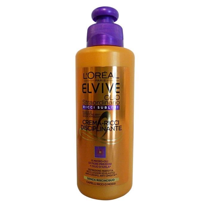 L Oreal Creme Boucles Elseve Extraordinaire Huile 0 Ml S R Cdiscount Puericulture Eveil Bebe