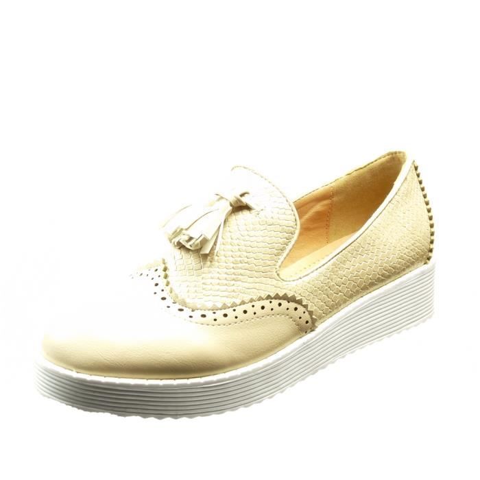 slip on femme serpent