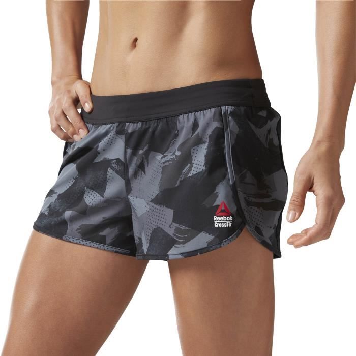 Short femme Reebok CrossFit KNW Noir Cdiscount Sport