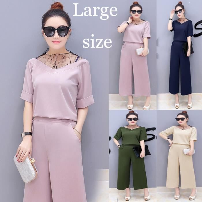 Ensemble pantalon ample clearance