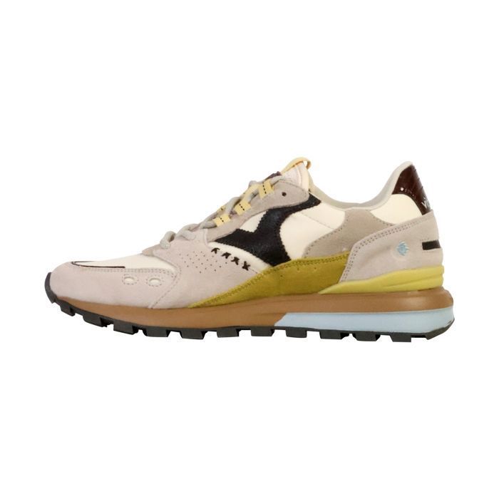 Victoria Basket Basse Cuir Victoria - Beige