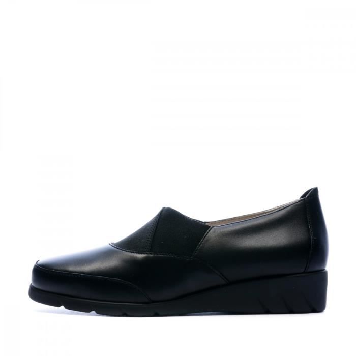 Chaussures de confort Luxat Esty Femme Cuir Noir Talon