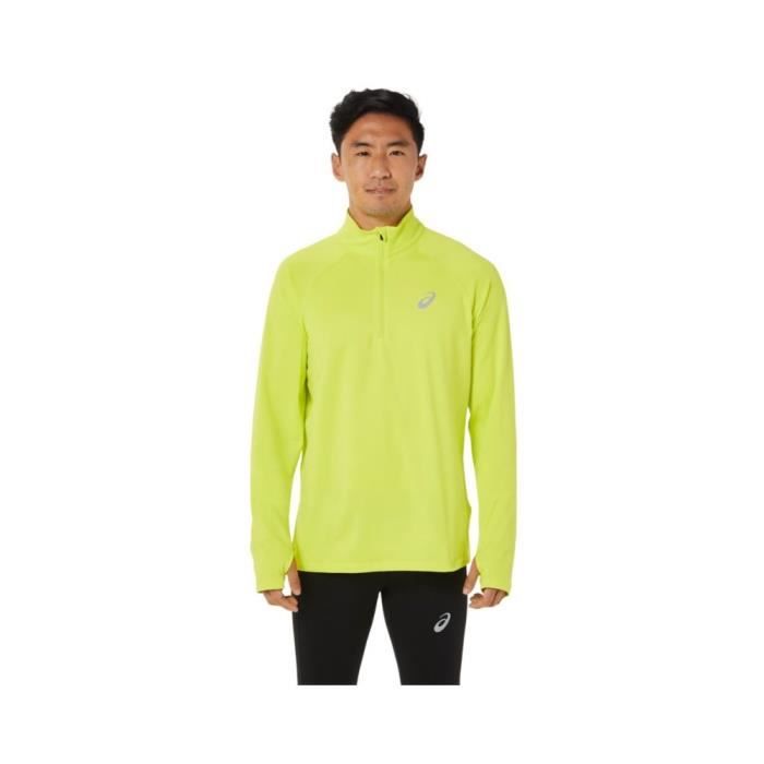 Asics t shirt homme jaune discount