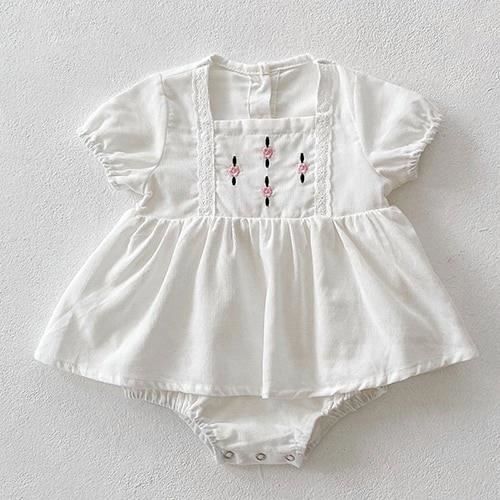 Petitebelle Bloomer En Coton De Couleur Unie Pour Bébé De 6 à 24 Mois, Rouge, 6-24 Mois