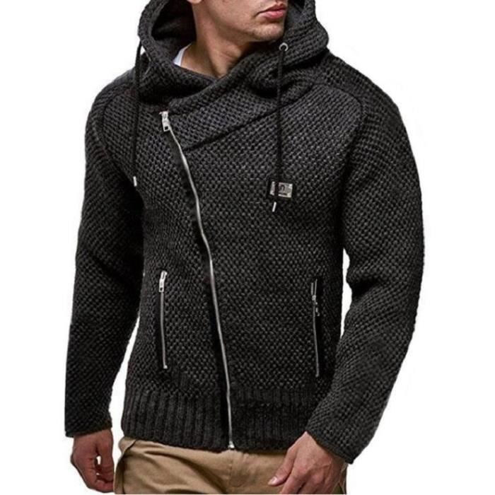 Cardigan Homme Seidensticker - Coton 100% - Coupe Droite Manches Longues