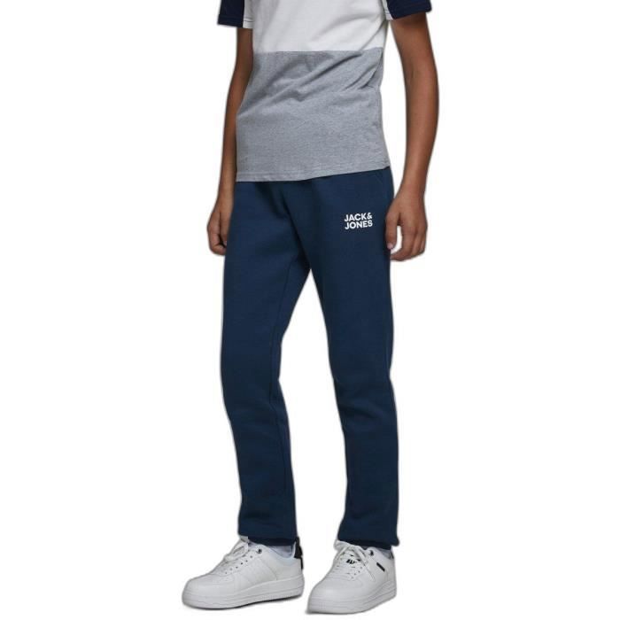 Jack & Jones Pantalon de survêtement enfant mixte Gordon Newsoft - bleu (navy blazer)