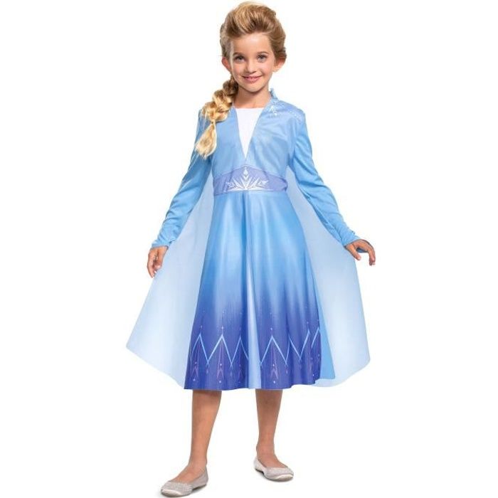Déguisement luxe Elsa La Reine des neiges 2™ fille : Deguise-toi