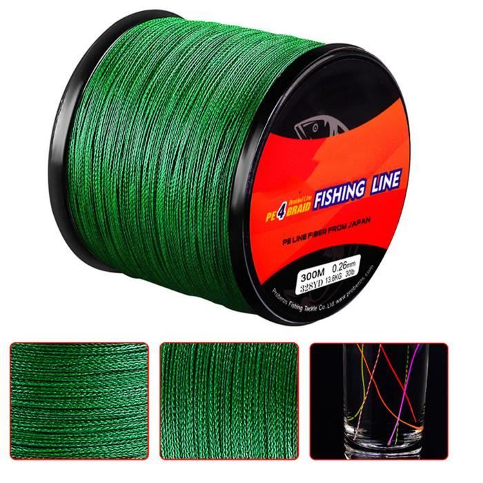 Bobine De Fil De Pêche Tressé Tuf-Line XP 50 Lb - 1200 Yards (verte) - Haute Qualité - Fabriqué Aux USA