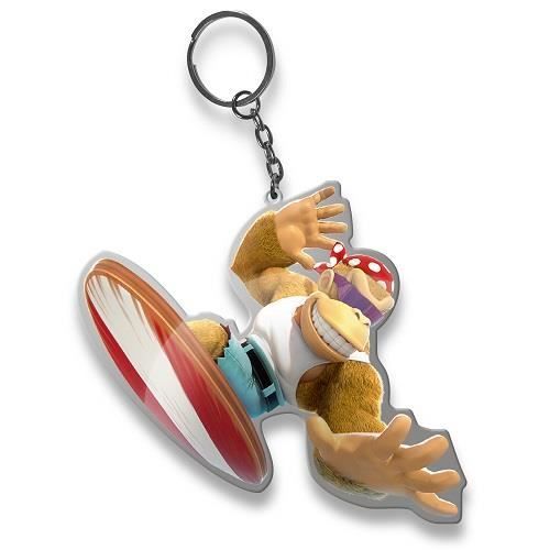 1 Porte Clef Nintendo Donkey Kong Country Tropical Freeze En Métal - vue 2