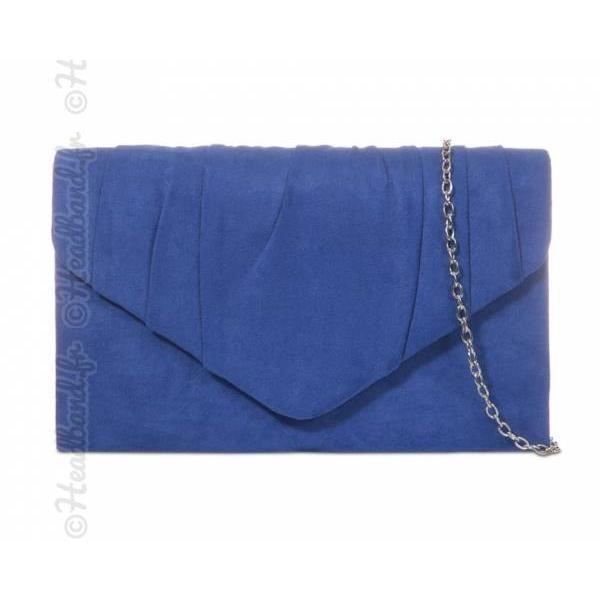 Pochette bleu roi hot sale