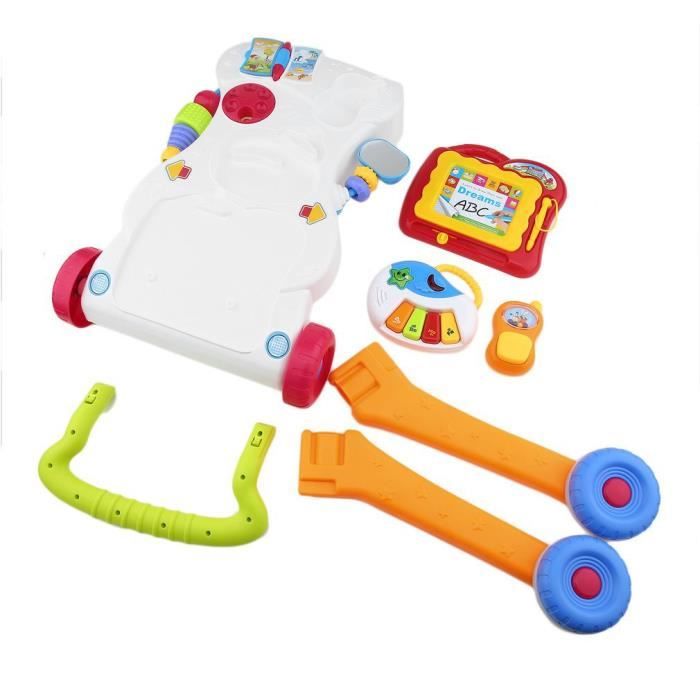 Bebe Enfant Trotteur Marcheur Chariot De Musique Couleur Des Roues Et Du Petit Composant Aleatoire Baby Walker 32 42 45 Cm Cdiscount Pret A Porter
