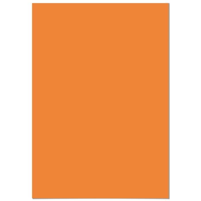 Panorama Papier Peint Adhésif Orange Clair 66x200 cm - Imprimé sur Vinyle Textile haute qualité - Installation Facile et Résistant
