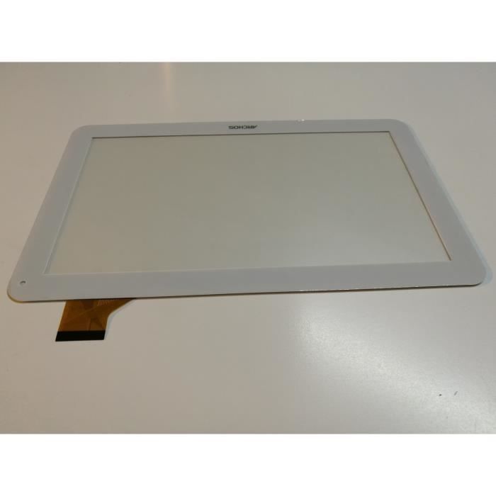 blanc: ecran tactile touchscreen digitizer Archos