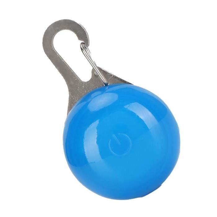 Meilleurs prix pour Qiilu Collier pour chien Light Pendentif lumineux à DEL pour animaux de compagnie 3 modes d'éclairage( )
