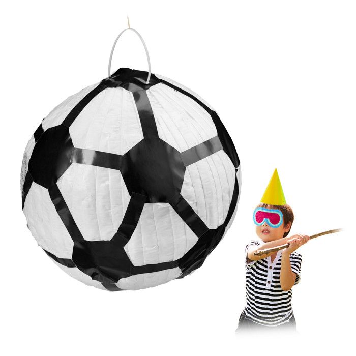 Piñata Monstre Rigolo Relaxdays - À Remplir De Bonbons - Pour Anniversaire Enfants - Multicolore 34x10cm