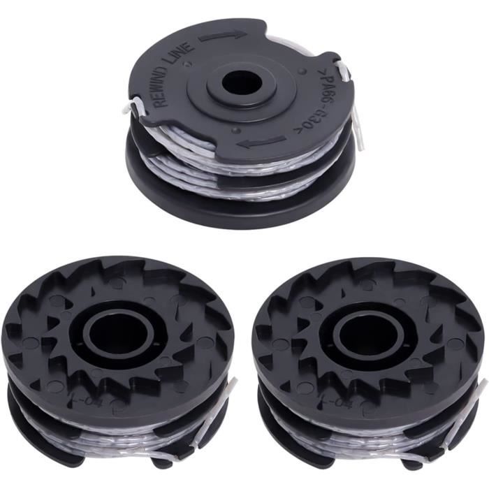 2 Capuchons De Bobine Pour Débroussailleuse Greenworks G40LT – Compatibilité Assurée, Montage Rapide