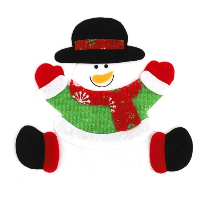 Noel Porte Couverts En Feutrine Decoration De Table Motif De Bonhomme De Neige Housse Poche Pour Fourchette Cucor 19 Achat Vente Coffret De Decoration Soldes Sur Cdiscount Des Le 20 Janvier Cdiscount