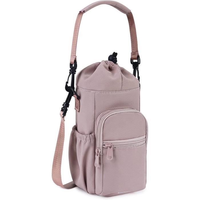 Porte Bouteille Isotherme Sac Gourde Avec Bandouliere 1l Avec Poche Pour Telephone Sac Bouteille d Eau Pour La S282 Cdiscount Sport