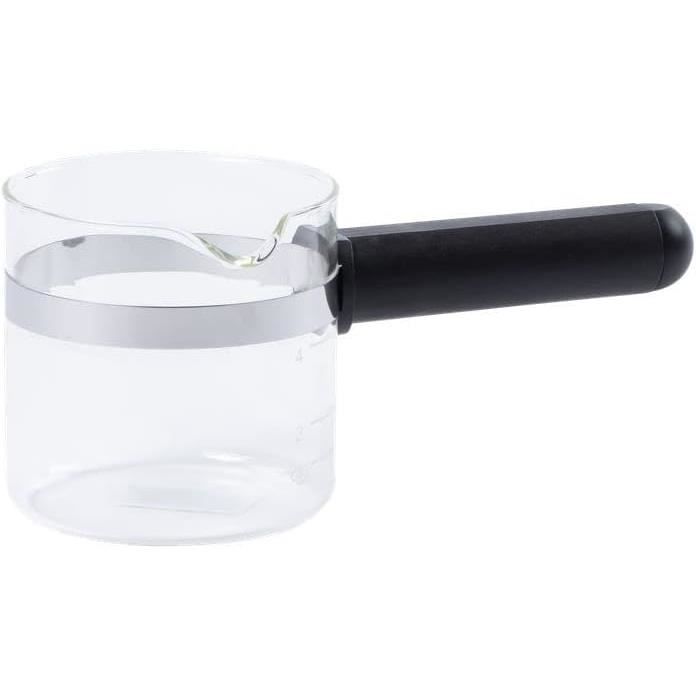 Verseuse à Café Fackelmann 1,5L - Verre Micro-ondable Et Design Pratique