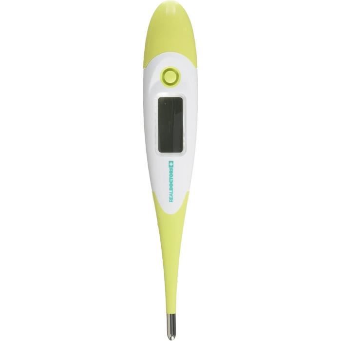 Okaywork Thermomètre Numérique Sans Contact – Mesure Précise Frontale, Écran LCD HD, Mode Bébé/Enfant/Adulte (Blanc)